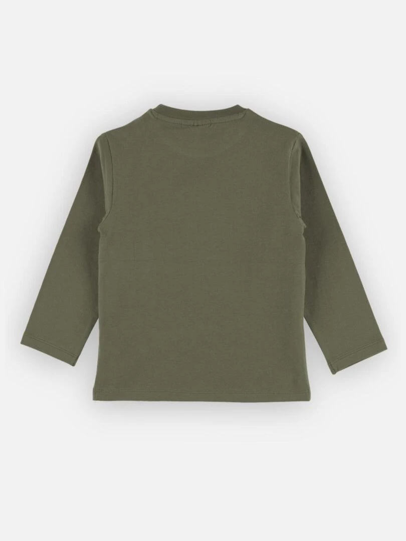 T shirt longues manches  kaki   Noukie's   Vert