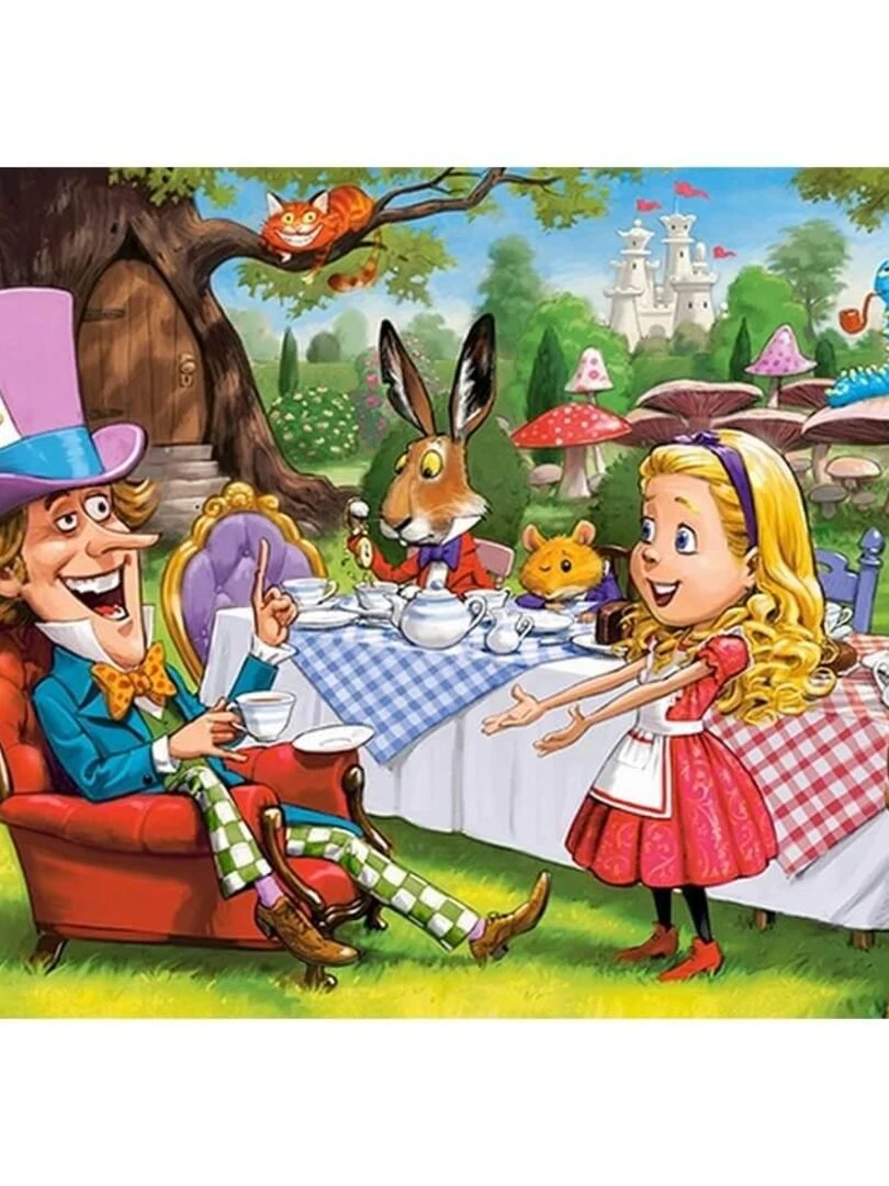 Puzzle 120 pièces : Alice au pays des merveilles N/A