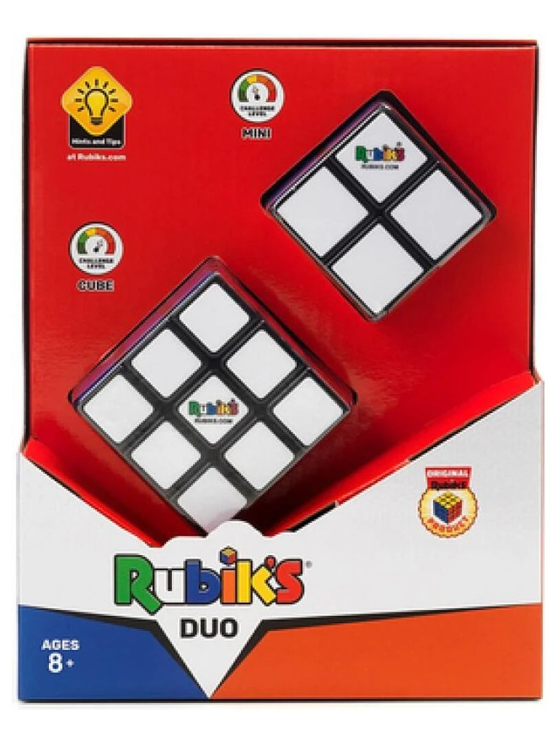 Rubik s CUBE COFFRET ADVANCED 3x3 + 2x2 Jeu de Casse Tete Colore N/A