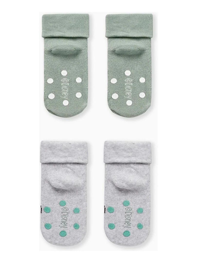 Pack 2 Paires de Chaussettes pour Bébé Garçon 'Disney Baby' DISNEY CLASSICS Multicolore
