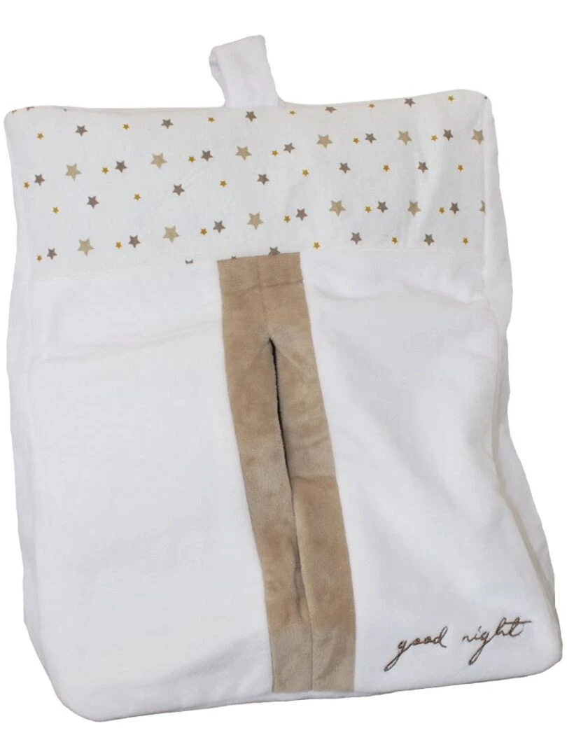 Range Couche/Pyjama "ETOILE" Les Chatounets Blanc