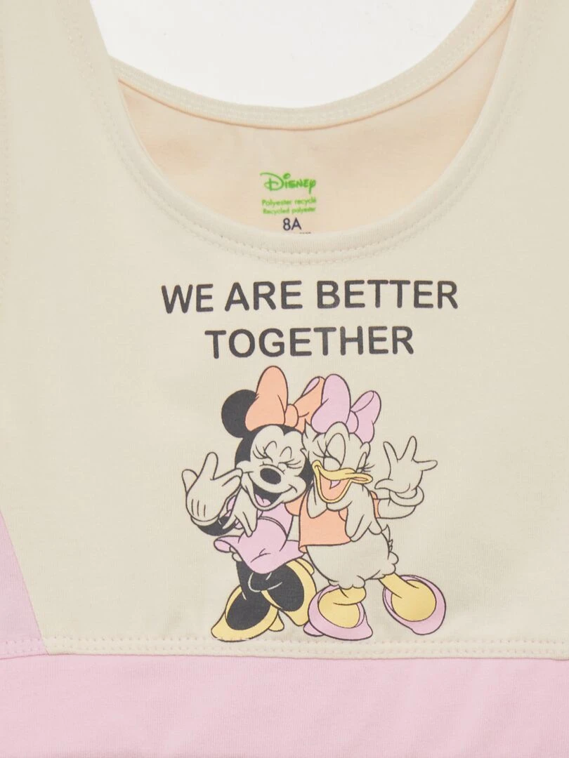 Brassière de sport 'Minnie et Daisy'   Beige