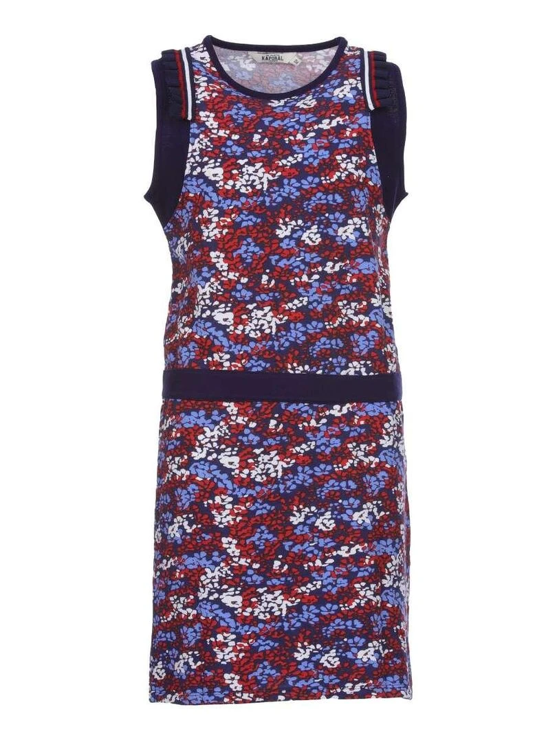 KAPORAL Robe en coton sans manches col rond JEVA Bleu