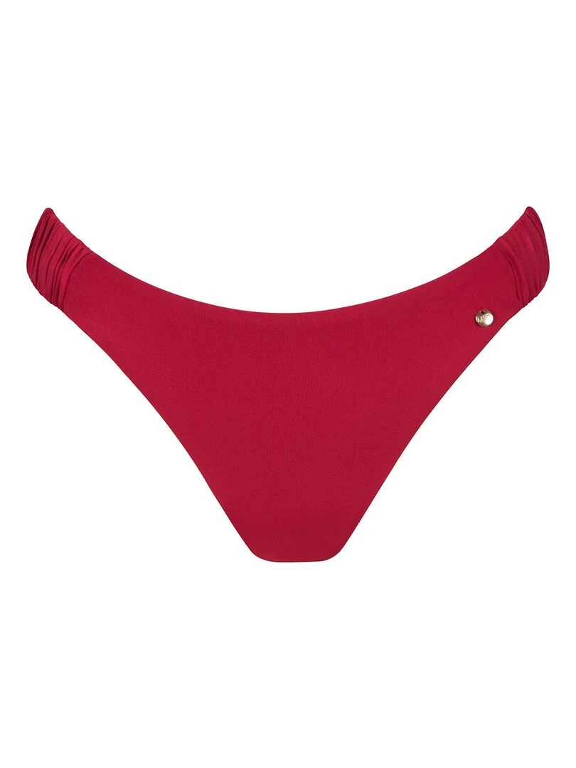 Bas maillot slip de bain échancré taille basse Isola Rossa   Rouge