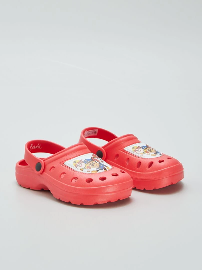 Sabots 'Pat 'Patrouille' Rouge