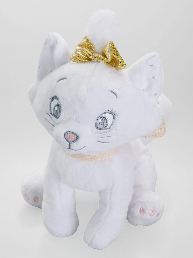 Peluche 'Marie' des 'Aristochats' Blanc