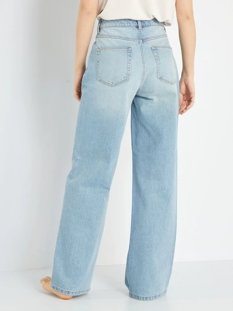 Jean wide leg   L30   Triple stone