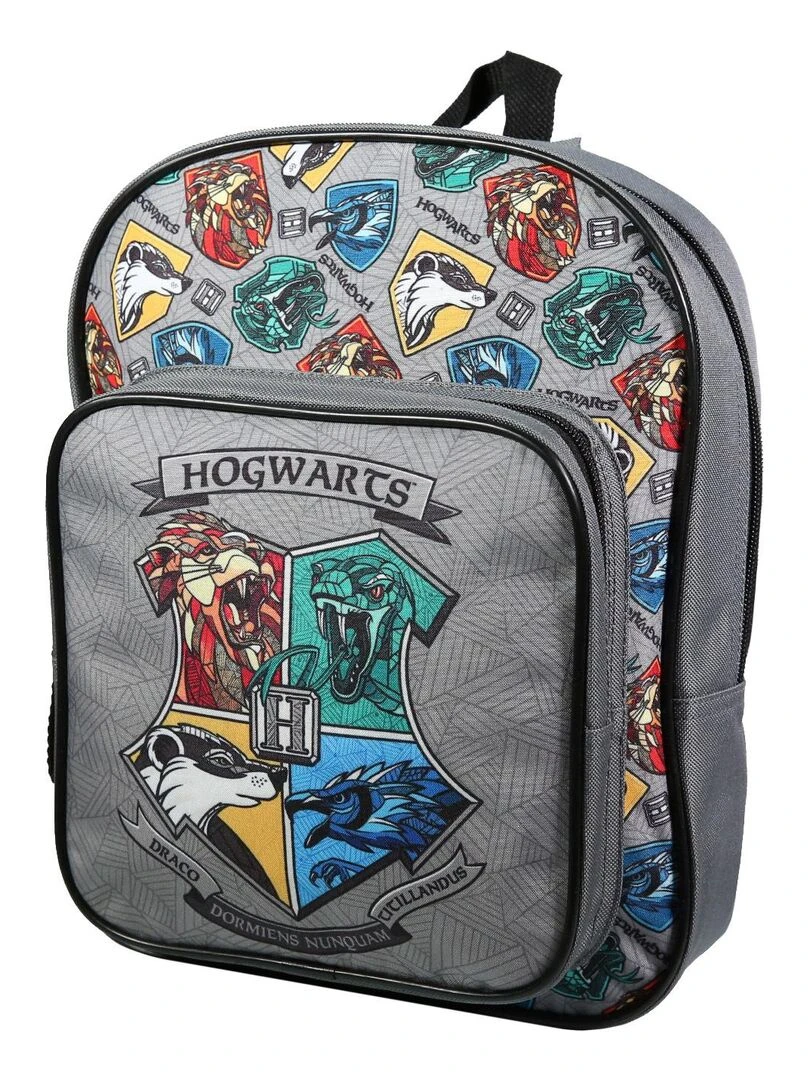 BAGTROTTER Sac à dos 31 cm avec poche maternelle Harry Potter Gris Gris