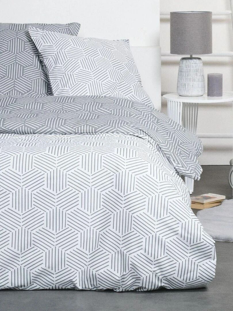 Parure de lit 'SUNSHINE GABY' 'TODAY' Gris