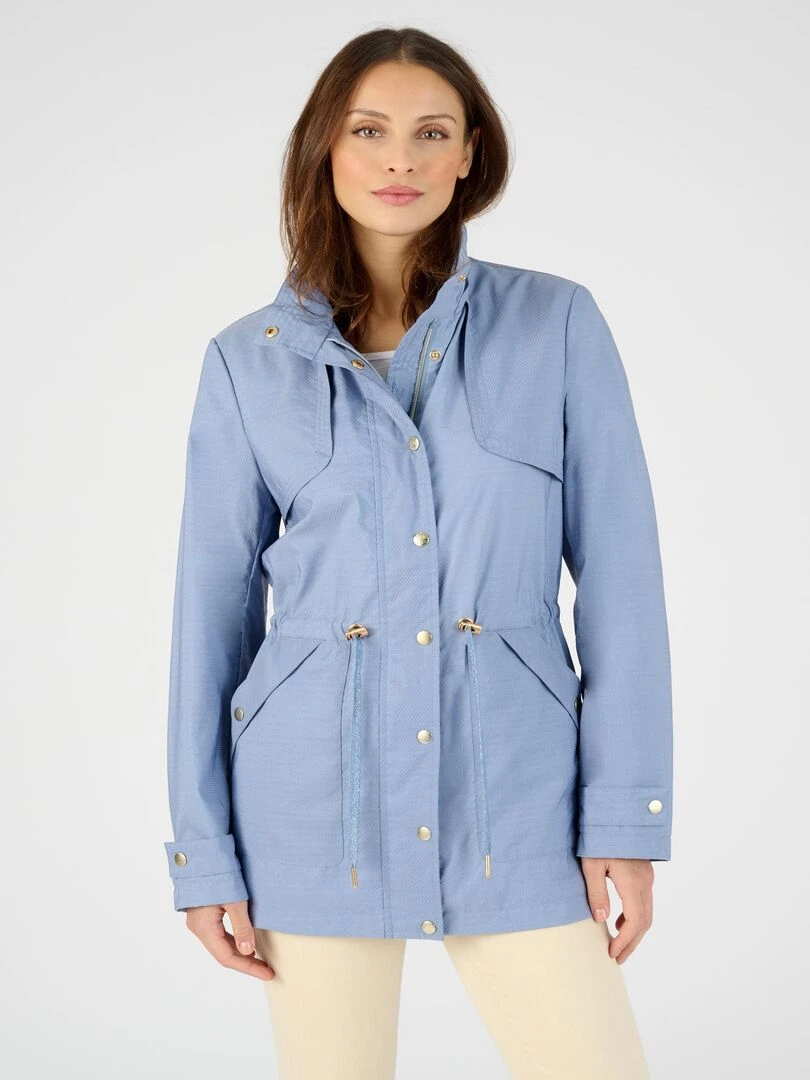 Parka légère et souple   Damart   Bleu