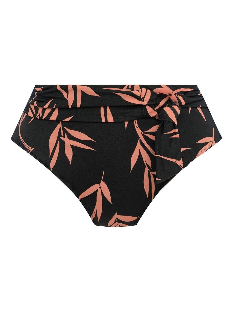 Bas de maillot de bain taille haute Luna bay   Noir