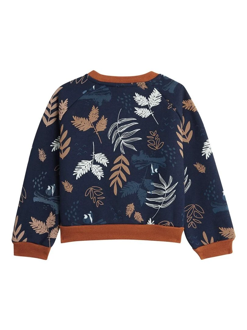 Sweat shirt en molleton garçon Colorado Bleu