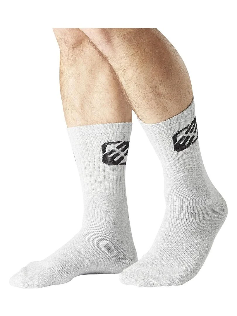 Lot de 9 Paires de Chaussettes Tennis homme assorties Freegun   Blanc