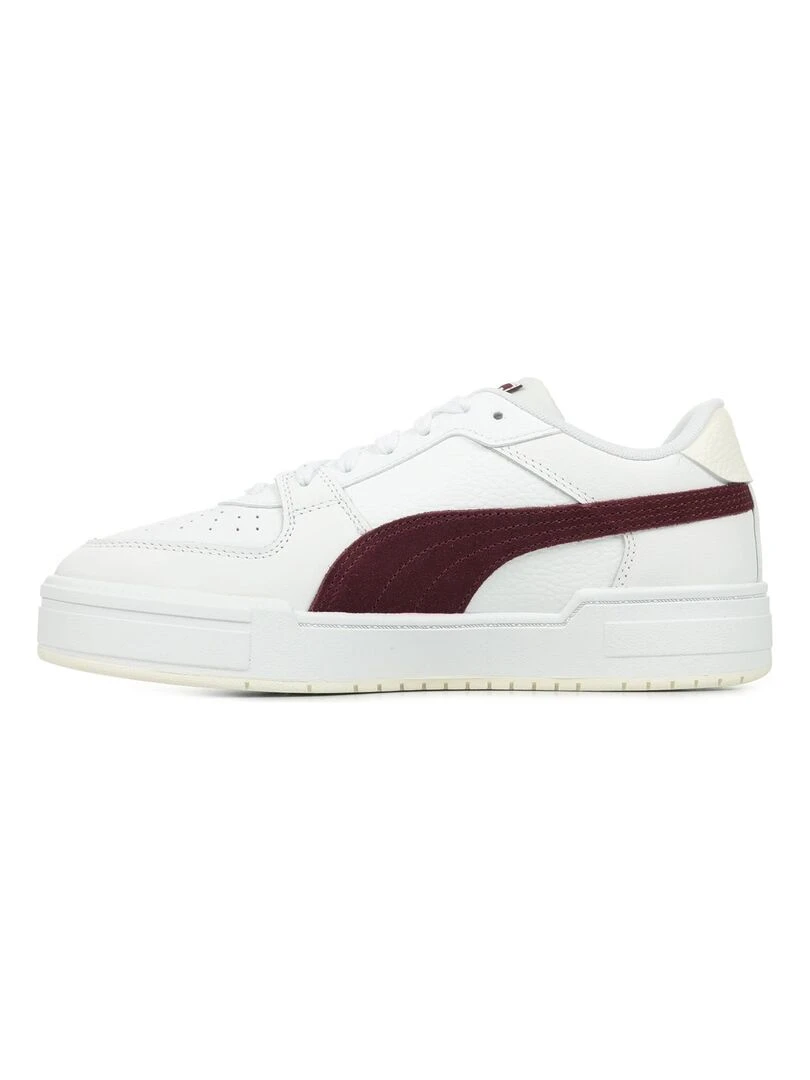 Baskets PUMA Ca Pro Suede Fs   Blanc Bordeaux