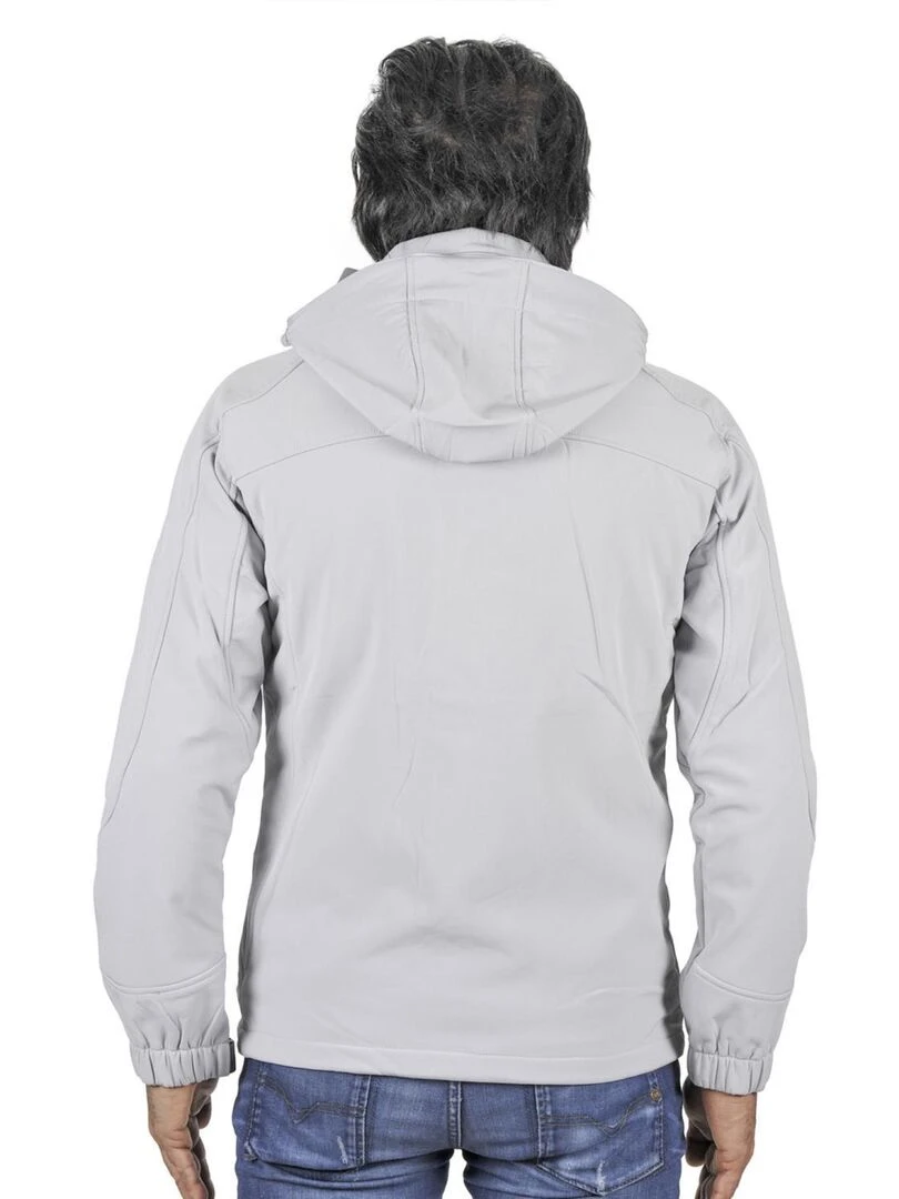 Blouson softshell homme CILO PEAK MOUNTAIN Gris