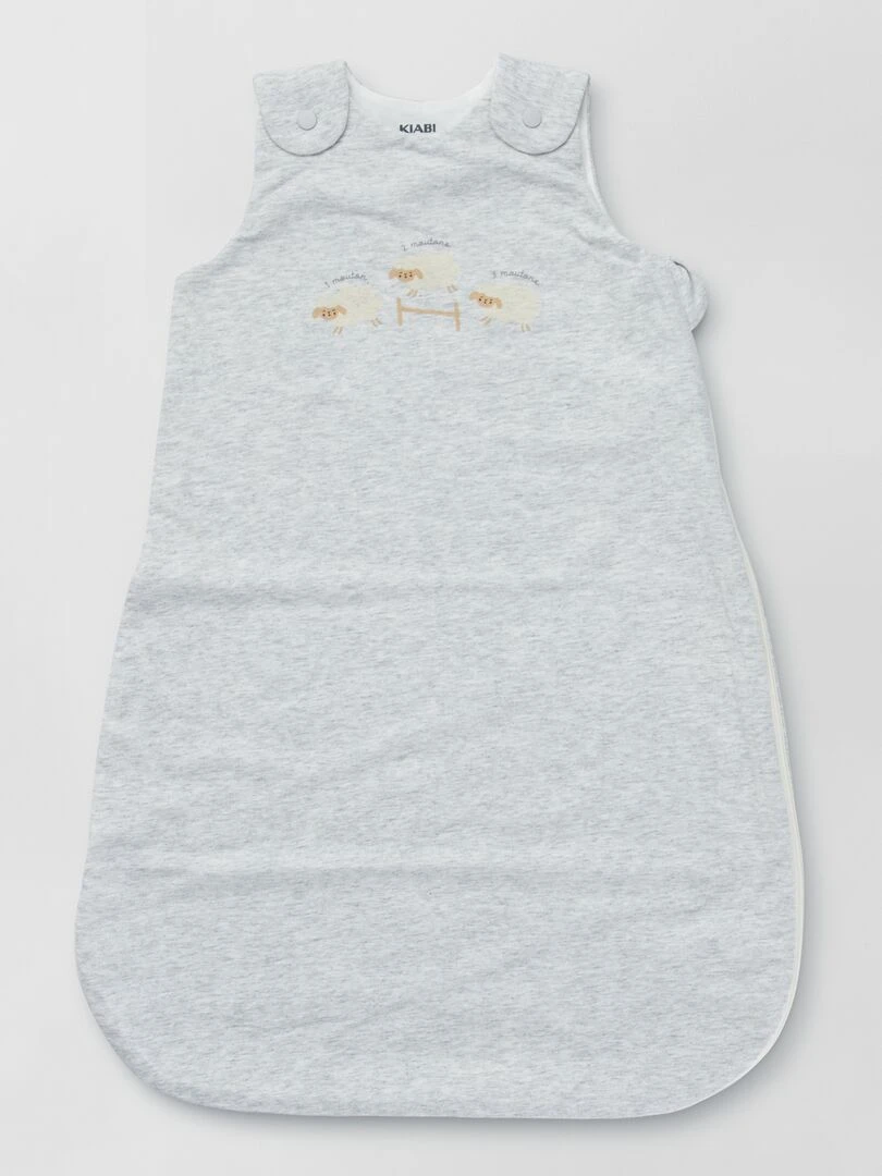 Gigoteuse légère en jersey   TOG 1   Gris