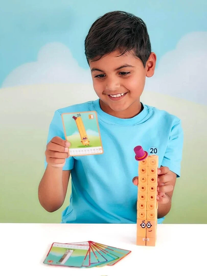 Kit d'activités avec cubes MathLink Numberblocks de 11 à 20   N/A