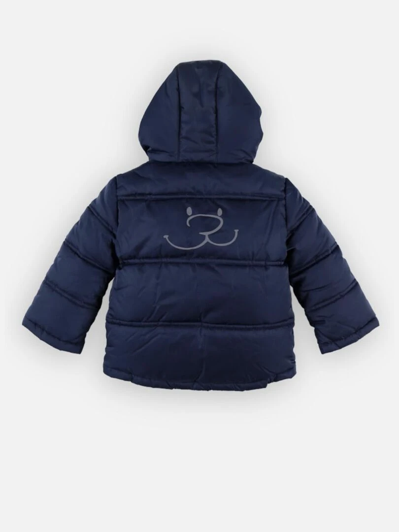 Doudoune 3 en 1 marine/caramel Noukie's Bleu
