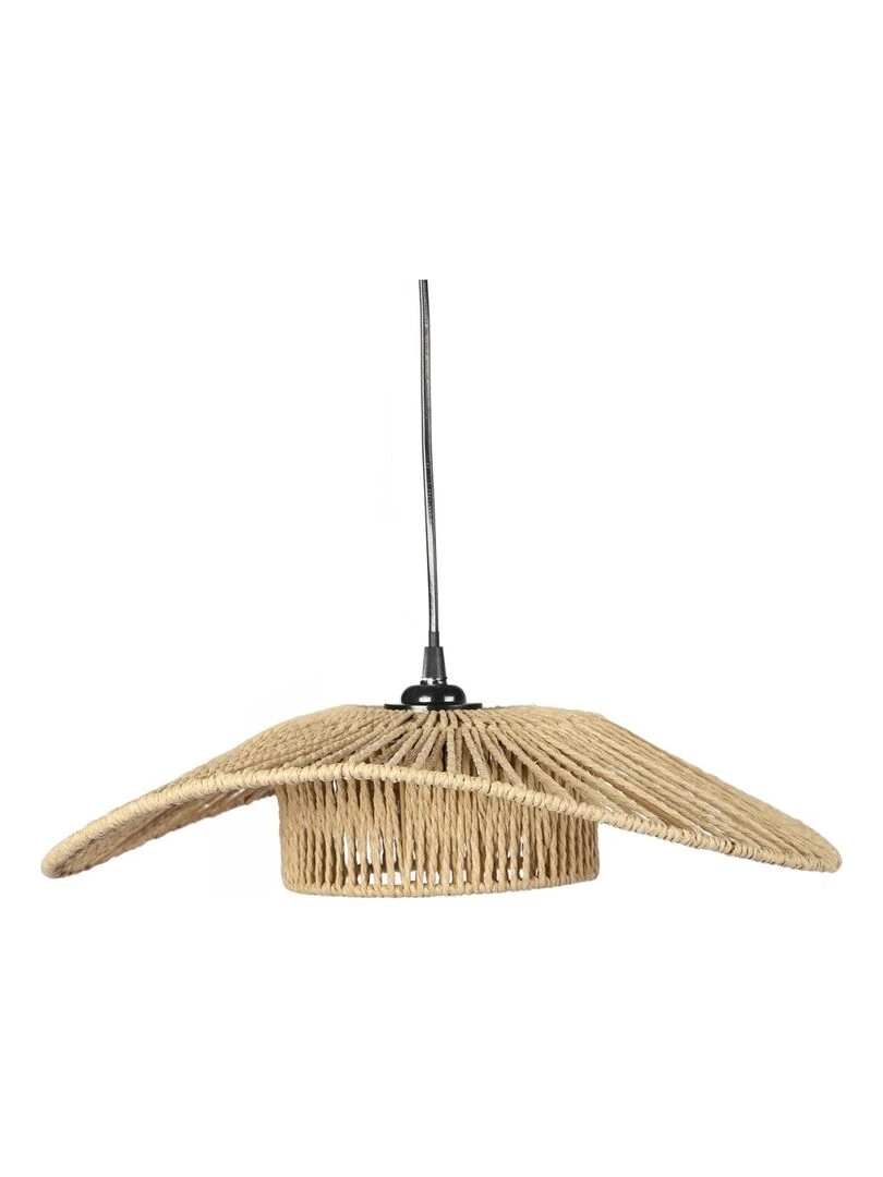 Suspension Victoria corde tressée D45 Beige