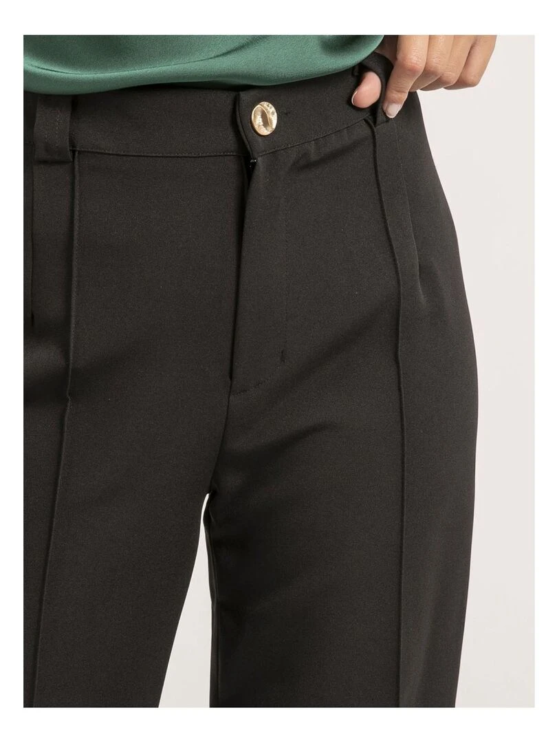 Pantalon coupe droite ELSY   Noir