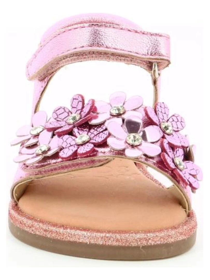 Sandales Cuir Parlotte   Rose