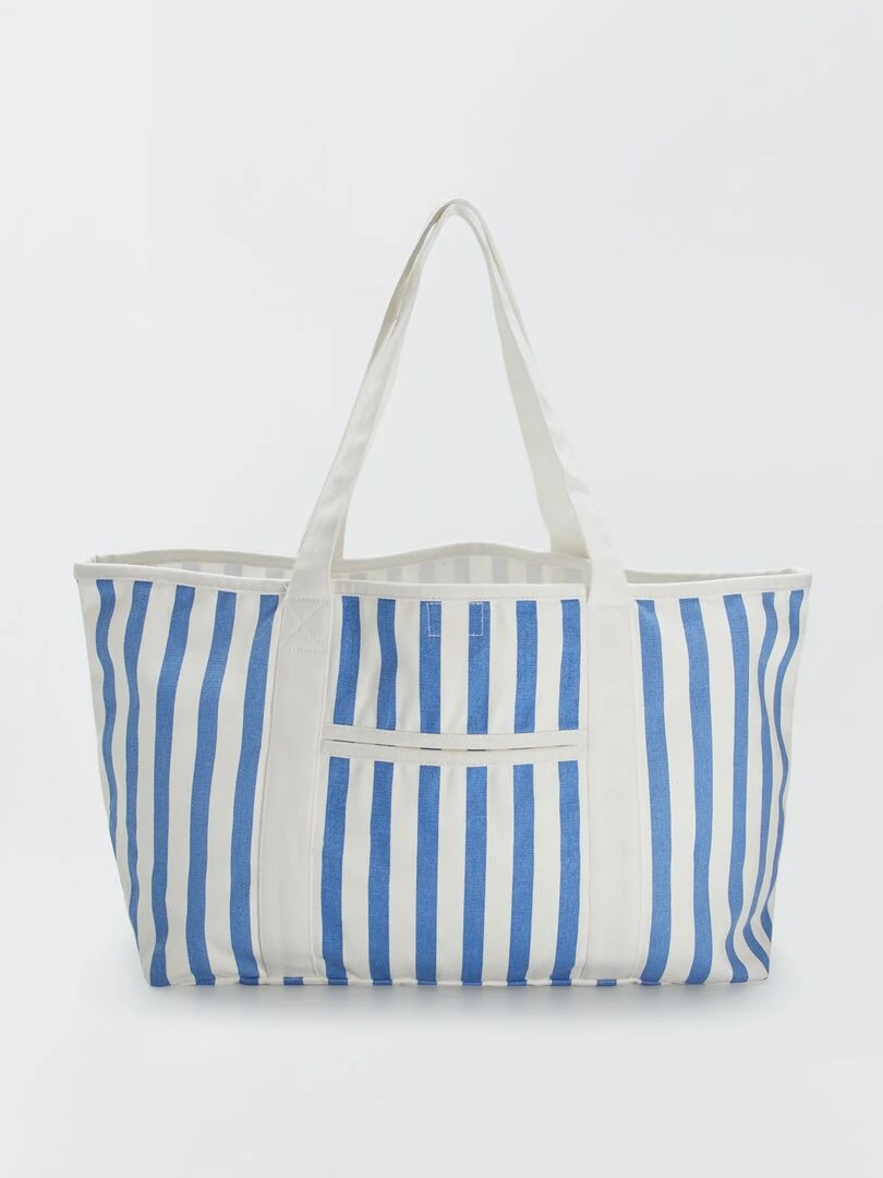 Sac cabas Bleu