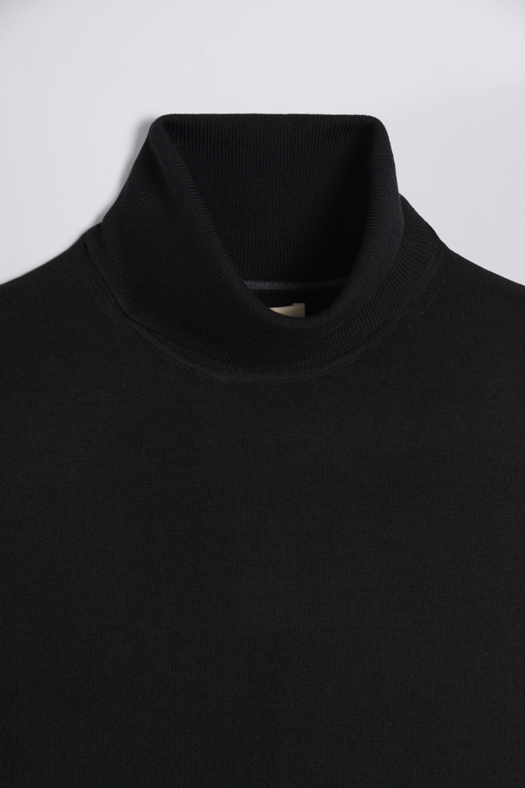 Winter White Merino Roll-Neck Jumper   Buy Online at Moss