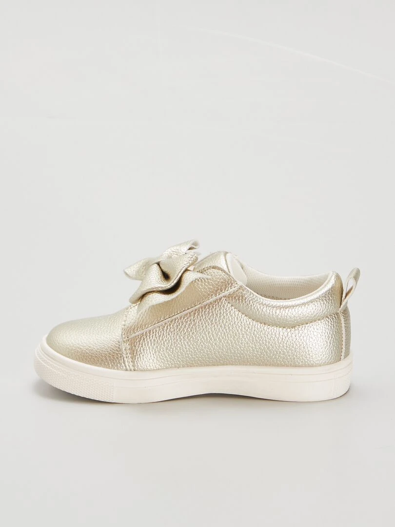 Baskets à nœud   doré