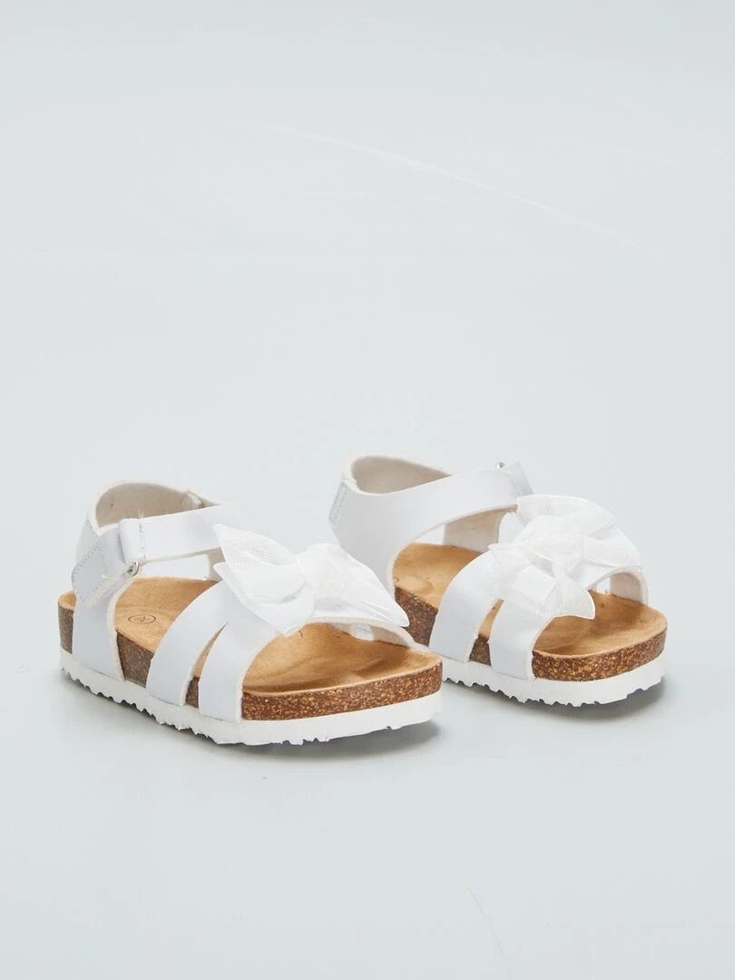 Sandales de cérémonie blanc