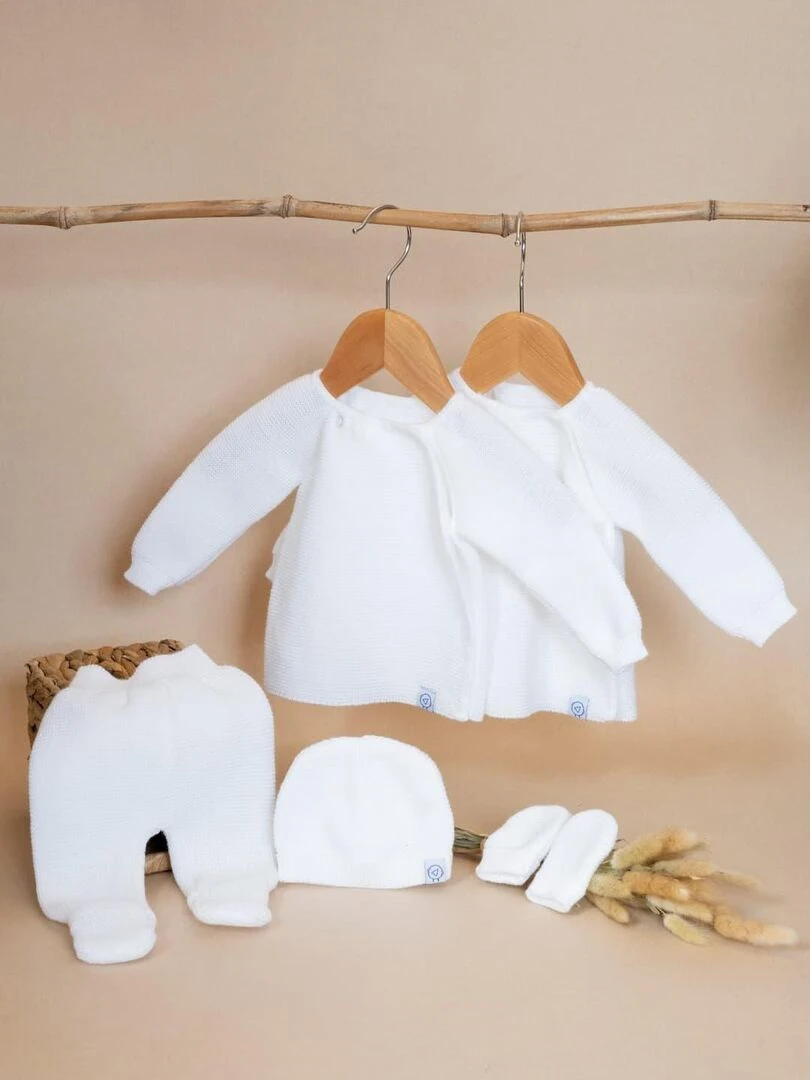 Coffret de naissance Oloron Blanc Blanc