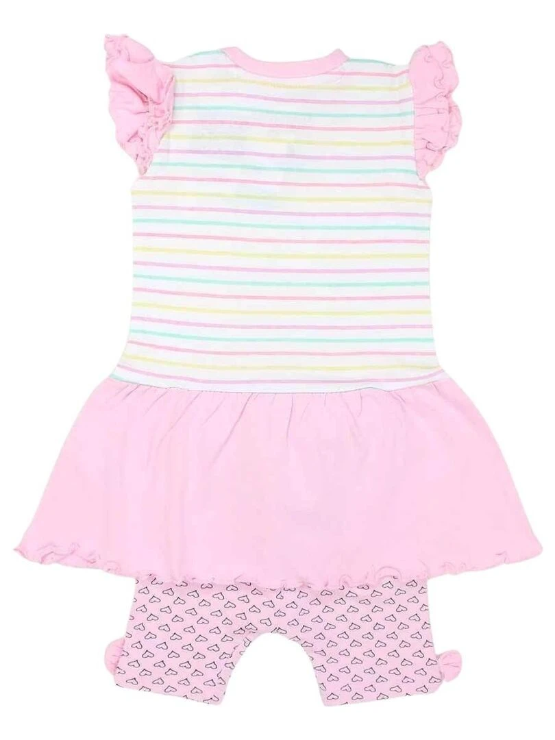 Looney Tunes Ensemble T shirt legging bébé fille Imprimé Titi Rose