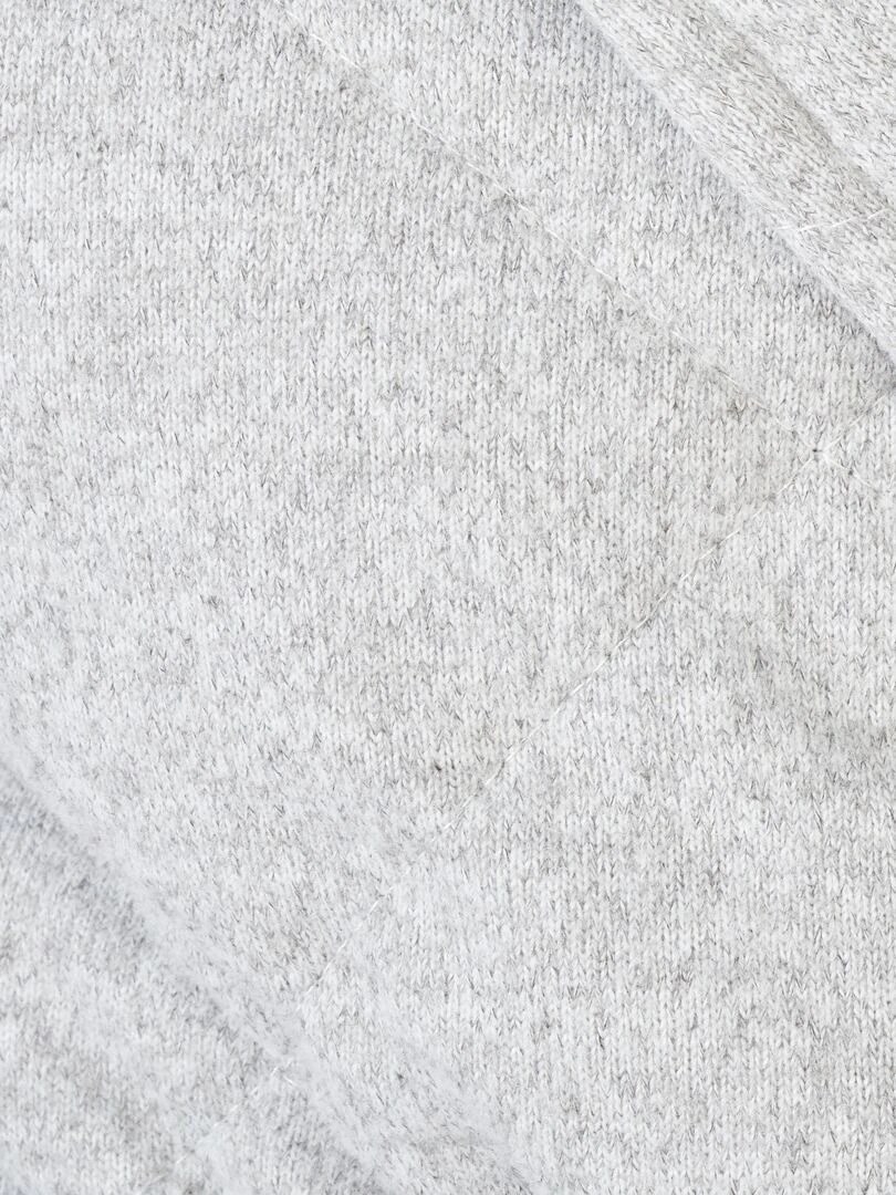 Peignoir matelassé Thermolactyl   Damart   Gris chiné