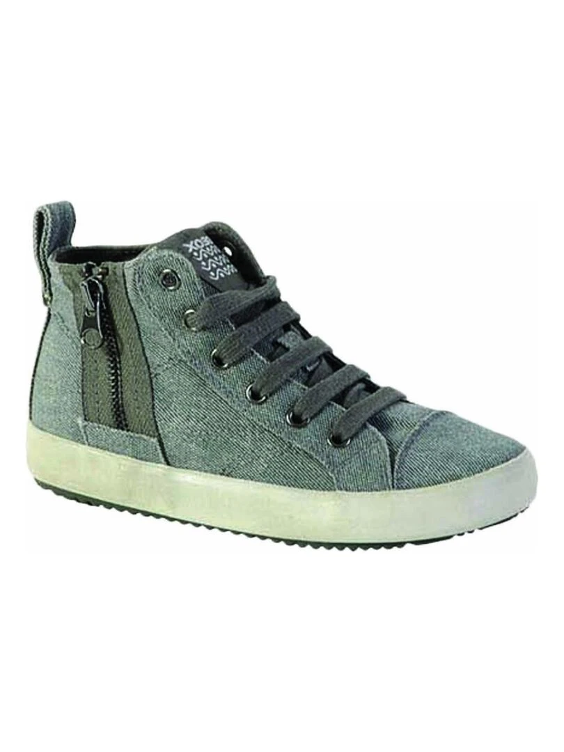 Basket Geox Enfant J Alonisso B Gris