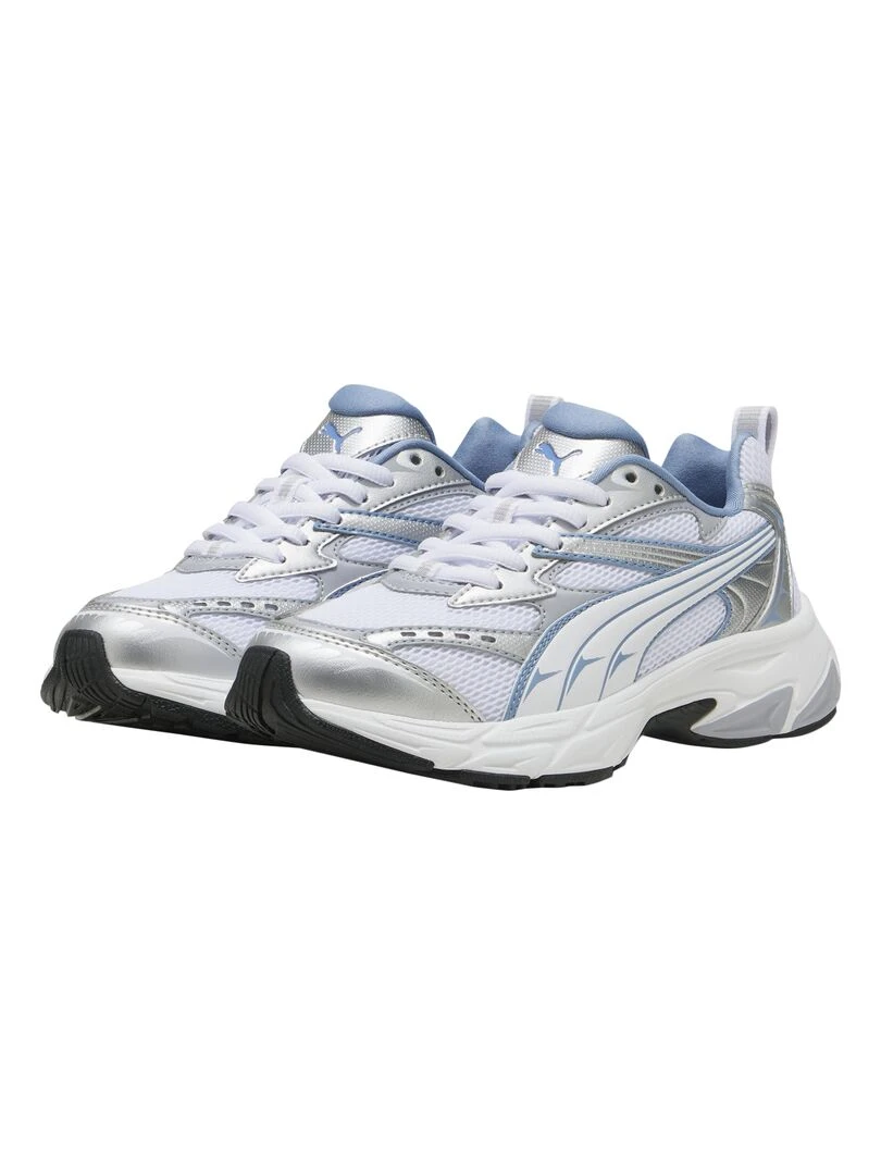 Basket Basse à Lacets Puma Junior Morphic   Blanc