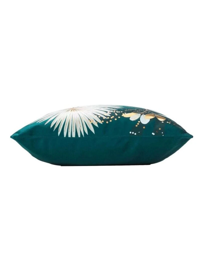 Housse de coussin 40x40 cm velours Prusseor vert   Vert