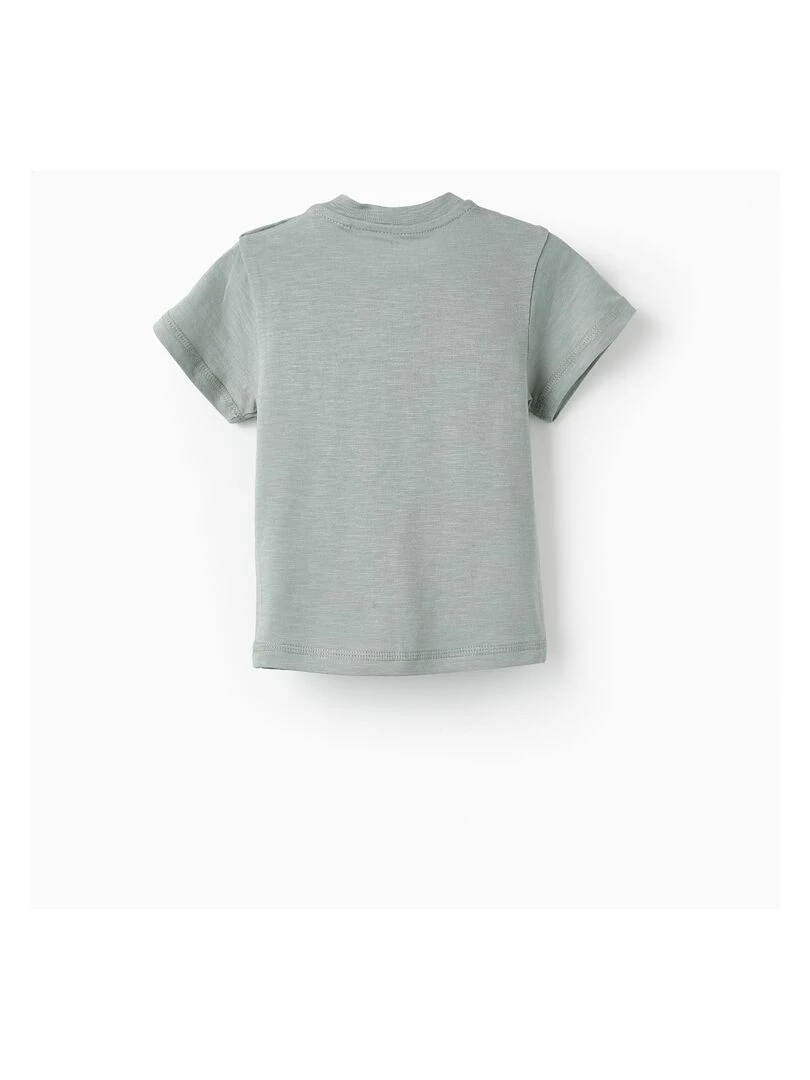 T shirt à manches courtes pour bébé garçon 'Sicilian Lemons' manches courtes SICILIAN DAYS Vert clair