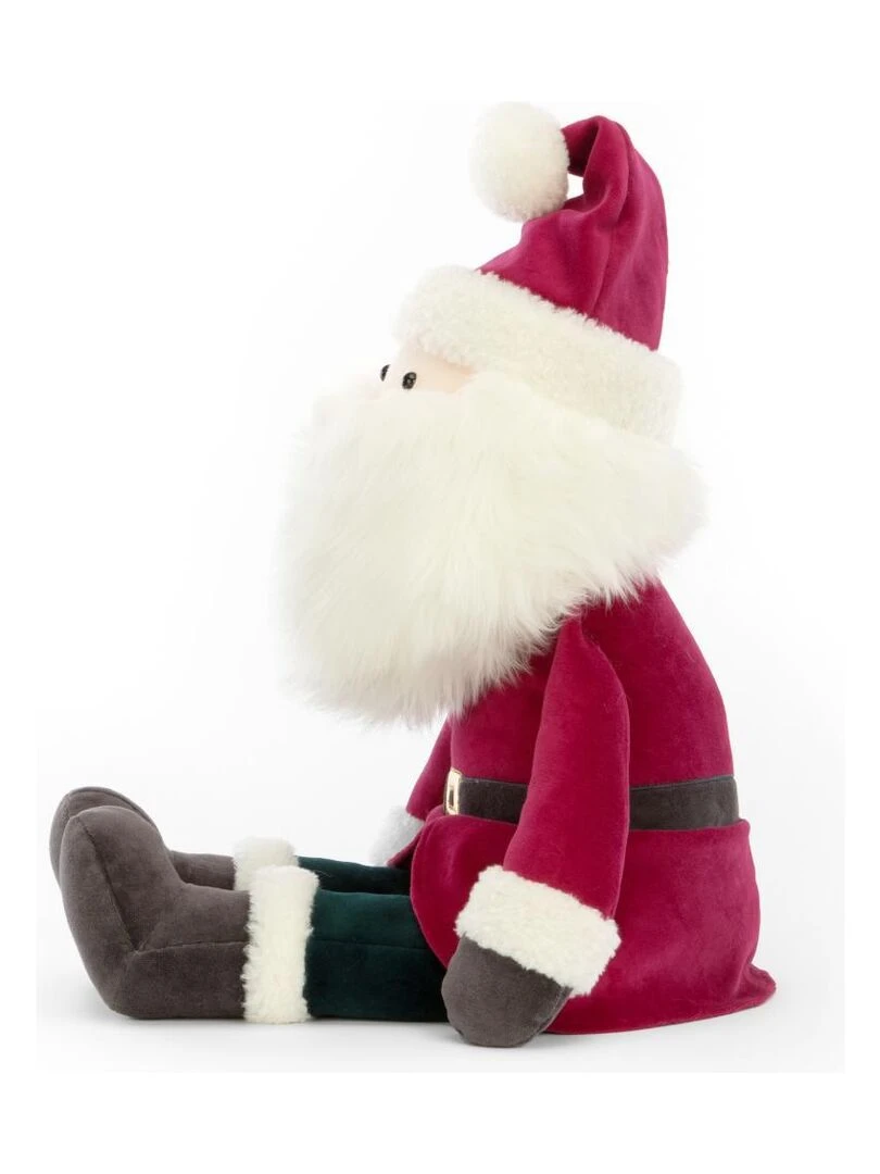 Peluche Jolly Santa Huge   Dimensions : l : 18 cm  x h : 54 cm   Rouge
