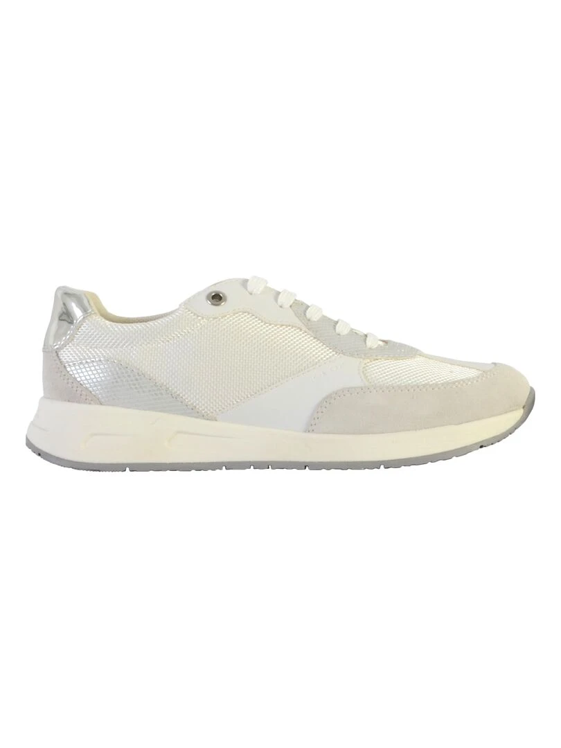 Basket Cuir Geox Bulmya Blanc