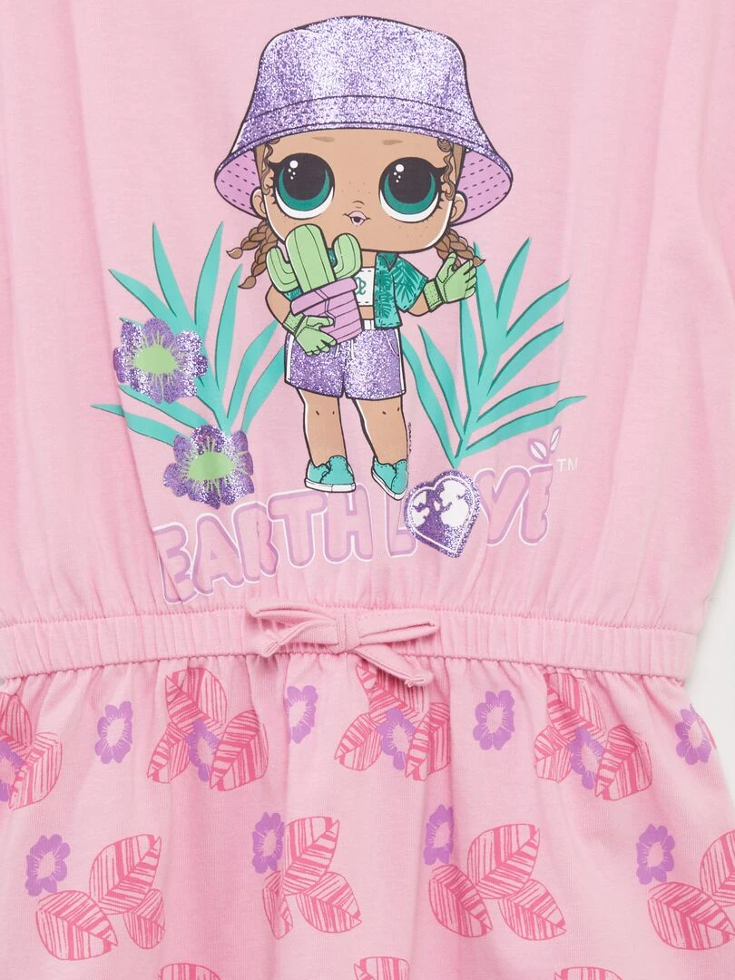Robe en jersey 'LOL Surprise'   Rose