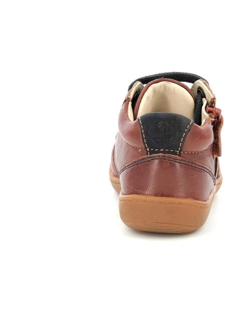 Bottillons Cuir Piasap   Marron