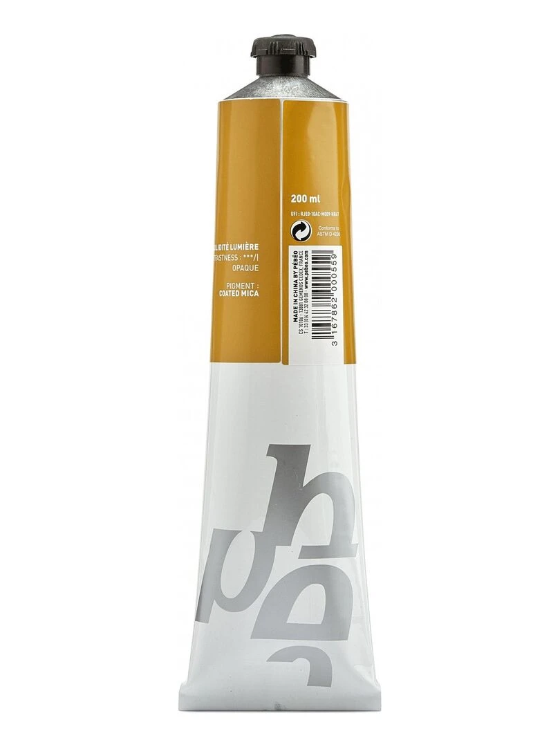 Peinture à l'huile fine XL Studio   Or riche   200 ml   N/A