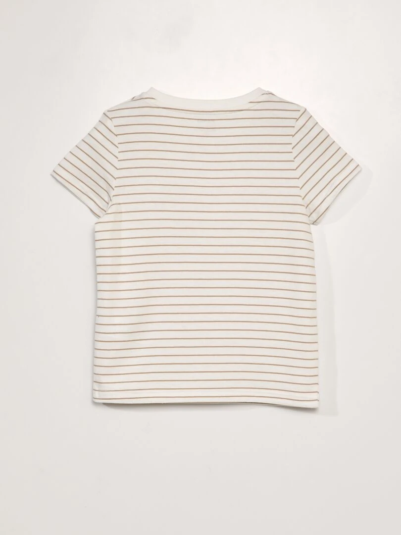 T shirt avec poche   So Easy   Blanc