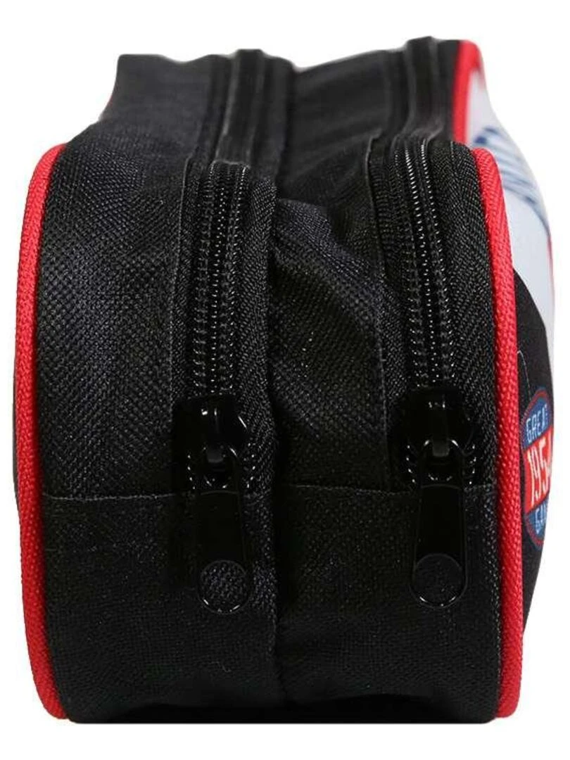 BAGTROTTER Trousse scolaire 2 compartiments Vorax Tigre Noire   Noir