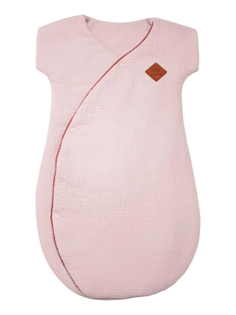 Gigoteuse turbulette légère Kimono Jeanne Vieux rose