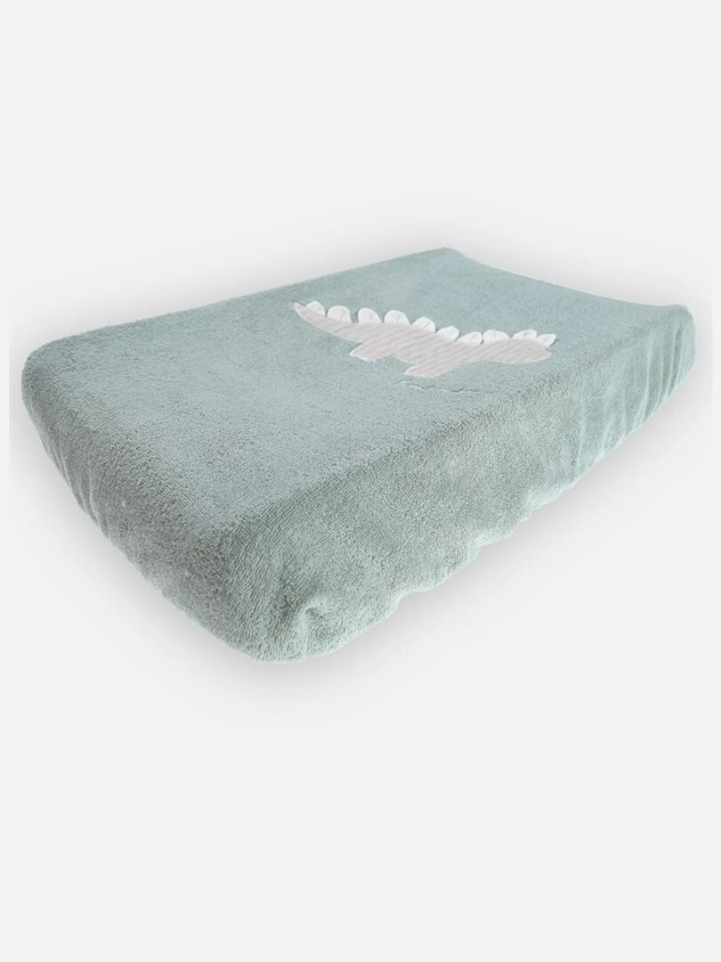 Matelas à langer avec housse élastique en éponge  eucalyptus   Vert