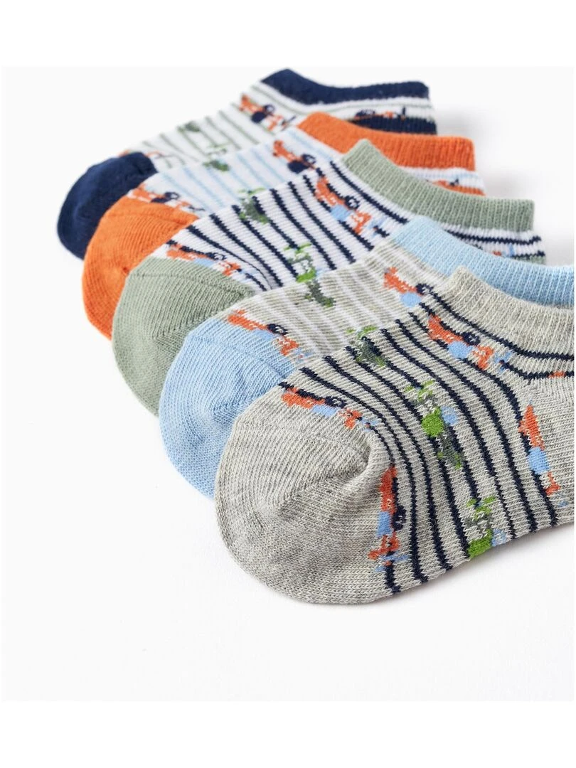 Lot 5 Paires of Chaussettes Bébé Garçon 'Avions' ROYALS OFF DUTY Multicolore