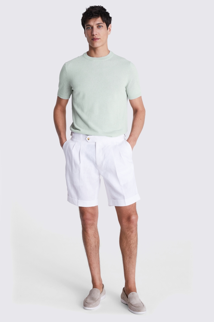 Sage Green Crew Neck T-Shirt   Buy Online at Moss