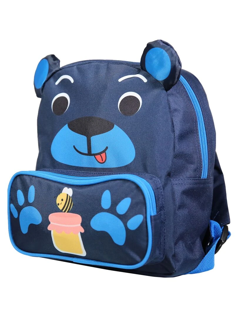 BAGTROTTER Sac à dos gouter 26 cm maternelle Kids Bleu Ourson Bleu