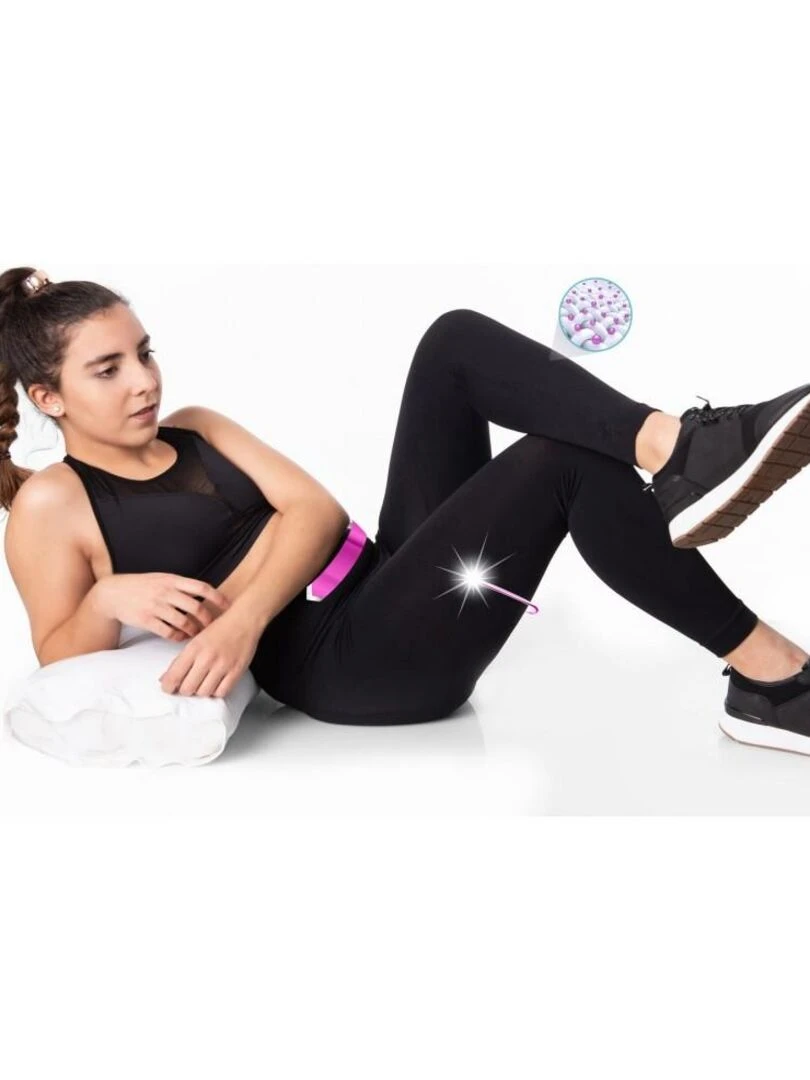 Legging de nuit avec fibre Emana  Nina   Noir Noir