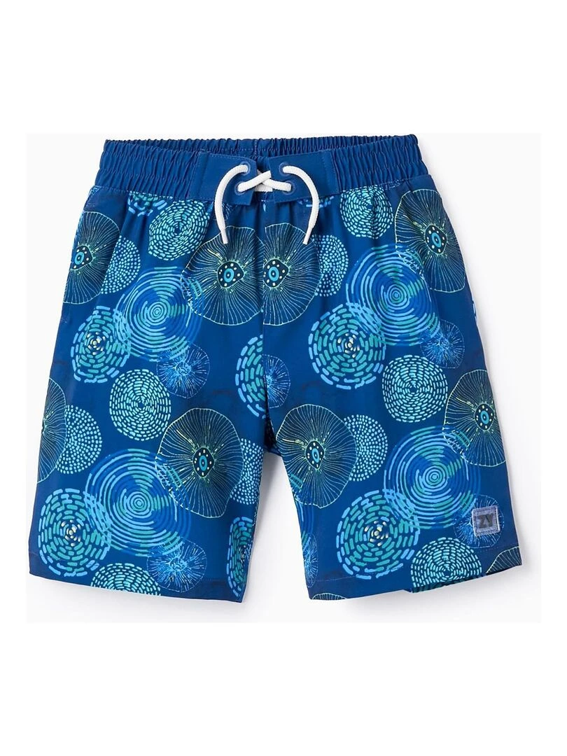Short De Bain Up 80 Avec Motif Pour Garçon EXPLORING AUSTRALIA Bleu foncé
